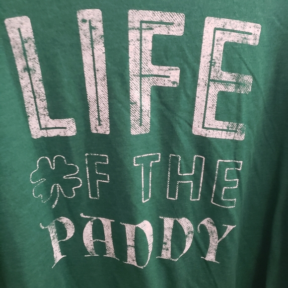 Way To Celebrate St Patrick's Day Life Of The Paddy Shirt Men's 2XL - Picture 3 of 4